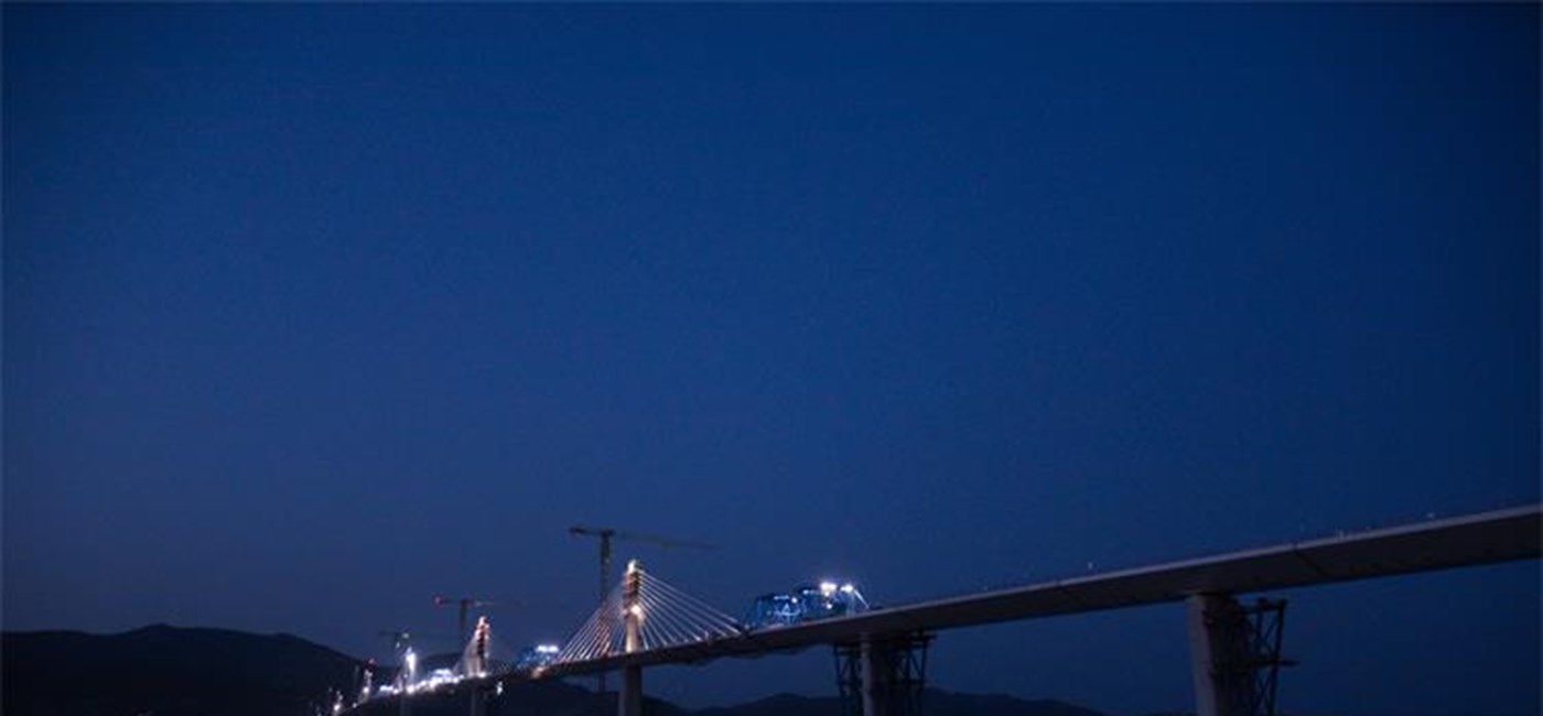 Pelješac Bridge joined together